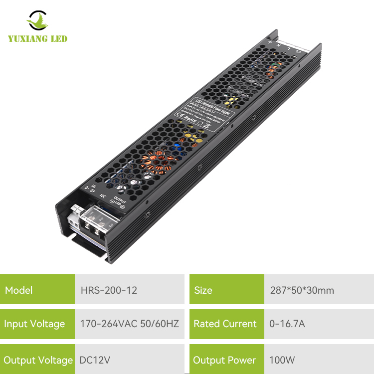 ไฟ LED หรี่แสงได้ 12V 200W TRIAC 0-10V